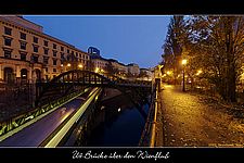 U4-Br&uuml;cke &uuml;ber den Wienflu&szlig;